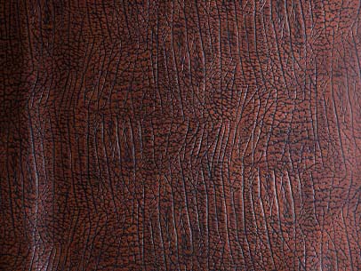 Dark Tan leather tile